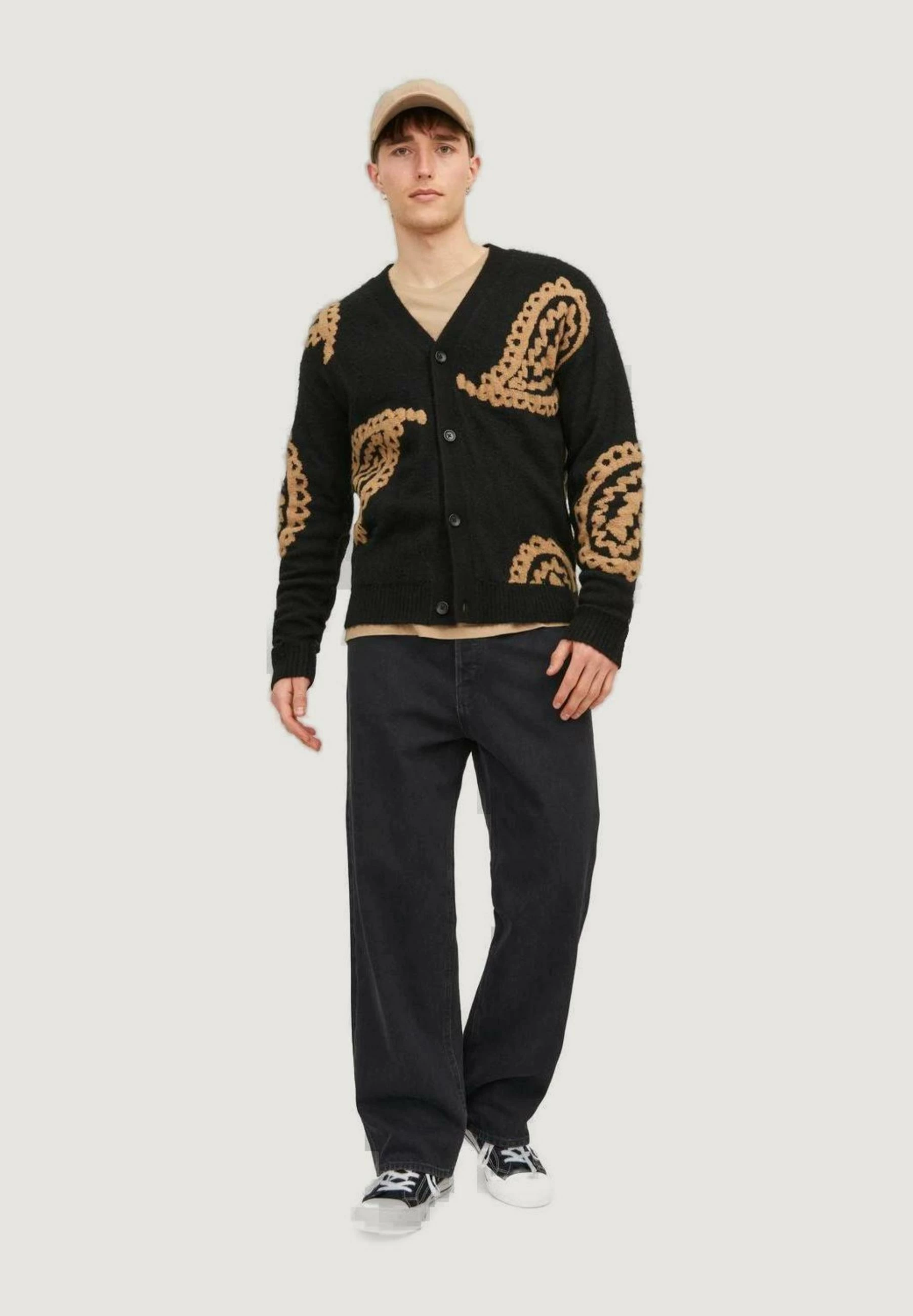 Xhinse për meshkuj Jack & Jones JJIALEX JJORIGINAL SBD 306 NOOS, të zeza [Madhësia: W36 L32]