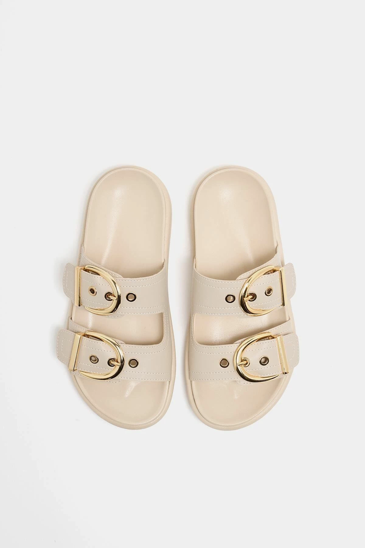 Pantofla për gra, Jumeon, MK1340125YR20-002, krem