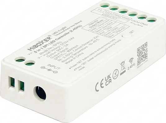 Kontroller Pixel LED Miboxer Mi-Light SPI 3-në-1, 2.4GHz, i bardhë