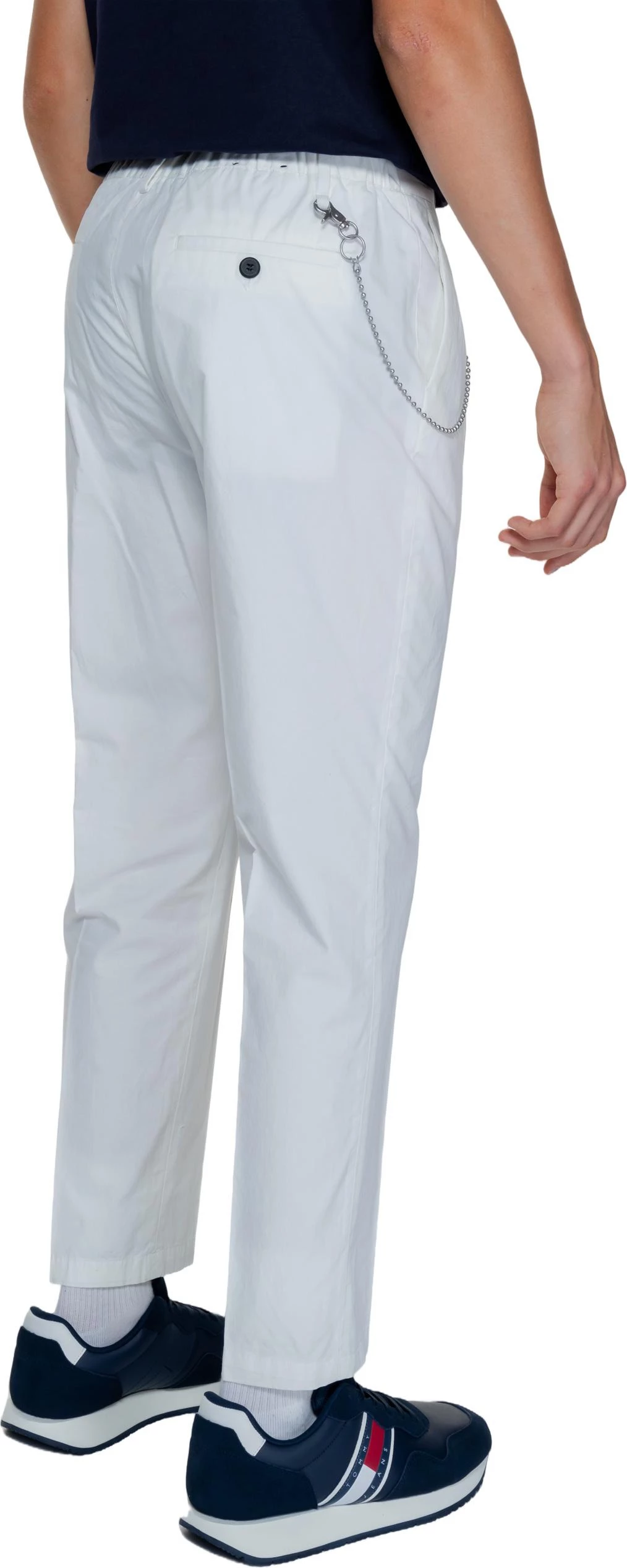 Pantallona për meshkuj Antony Morato Andreas Regular Fit MMTR00716-FA900125, të bardha [Madhësia: W40]