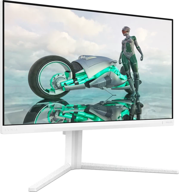 monitor gaming Philips Evnia 24M2N3201A 23.8\" IPS FHD 180Hz 1ms HDR10 Adaptive-Sync, i bardhë