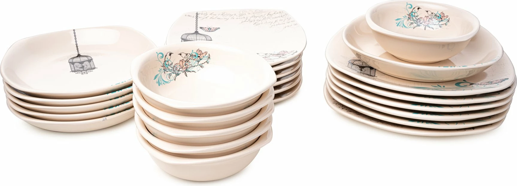 Set enësh darke qeramike (24 copë), Hermia Concept, TY001024F030A5191000AET600