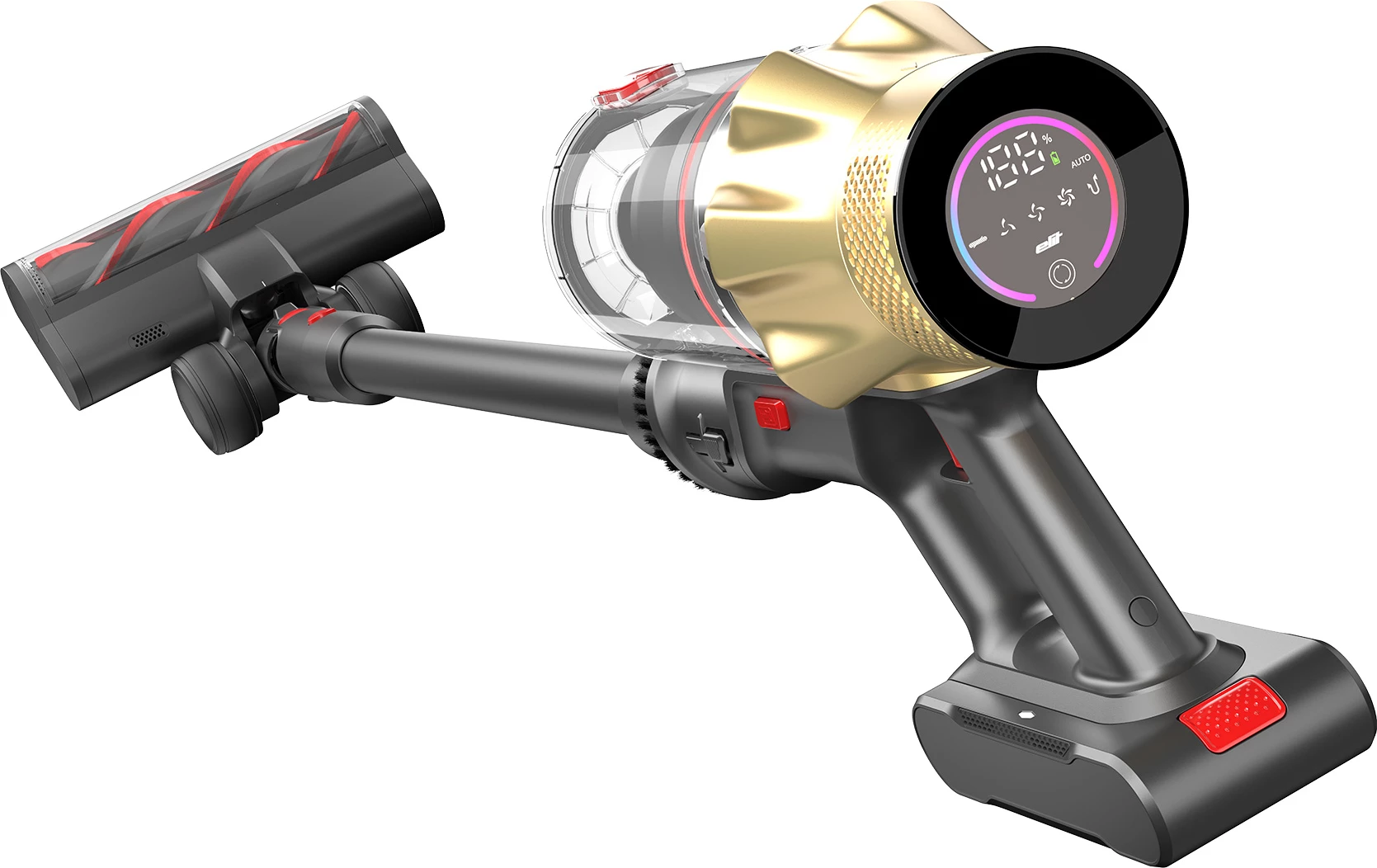 Fshesë me bateri Elit ZoomX 250W 22.2V 2200mAh HEPA, gri/e zezë