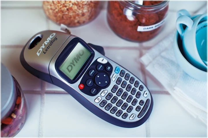 Printer etiketa, Dymo LetraTag LT-100H LT100H S0883990, 203 dpi, ekran grafik, portativ, gjerësi shirit 12 mm, me shirit letre 12 mm