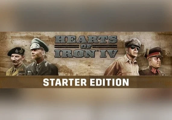 Hearts of Iron IV Starter Edition EN/DE/FR/PL/JA/PT/RU/ES Global