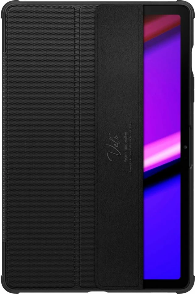 Mbështjellës tablet Spigen Rugged Armor Pro për Samsung Galaxy Tab S9 FE 10.9" X510/X516B, TPU, me vend për stylus, mbyllje magnetike, i zi