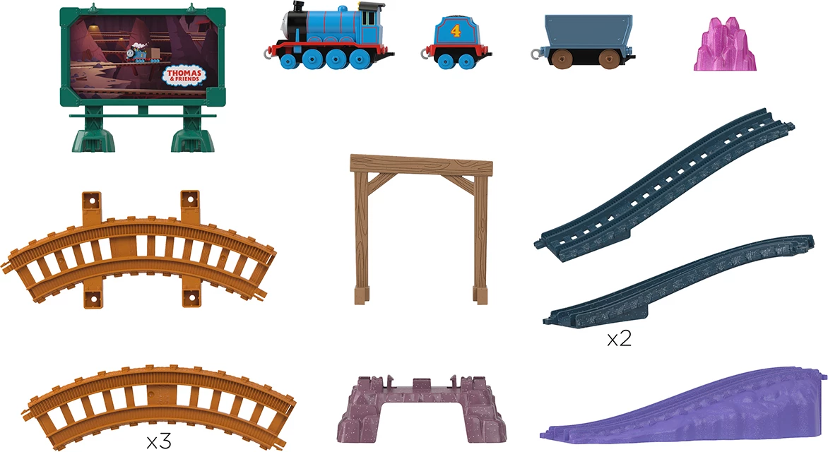 Thomas & Friends Push Along Track - Gordon in the Old Mines