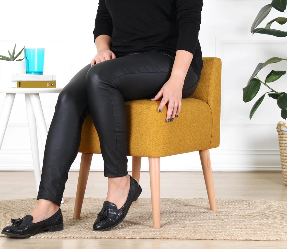 Puf Atelier del Sofa, Moouv 9101, ngjyrë mustard