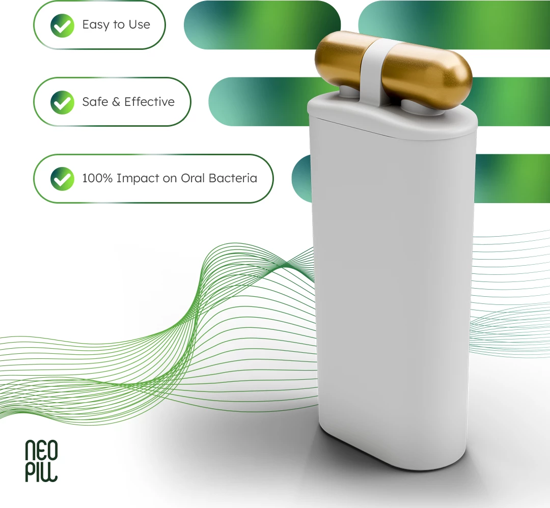 NEO PILL mjet për higjienën e dhëmbëve dhe aparatet ortodontike