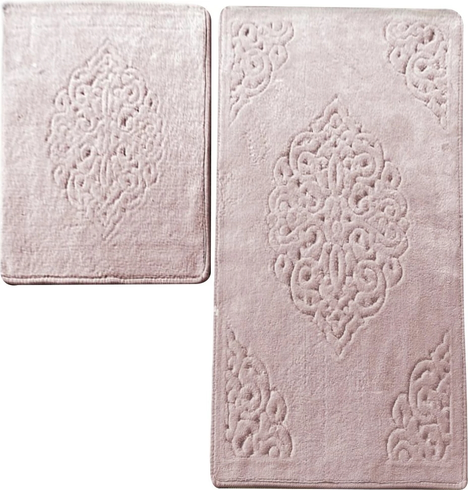 Set tapetash për banjo (2 copë), Mijölnir, Ottoman, ngjyrë pluhur
