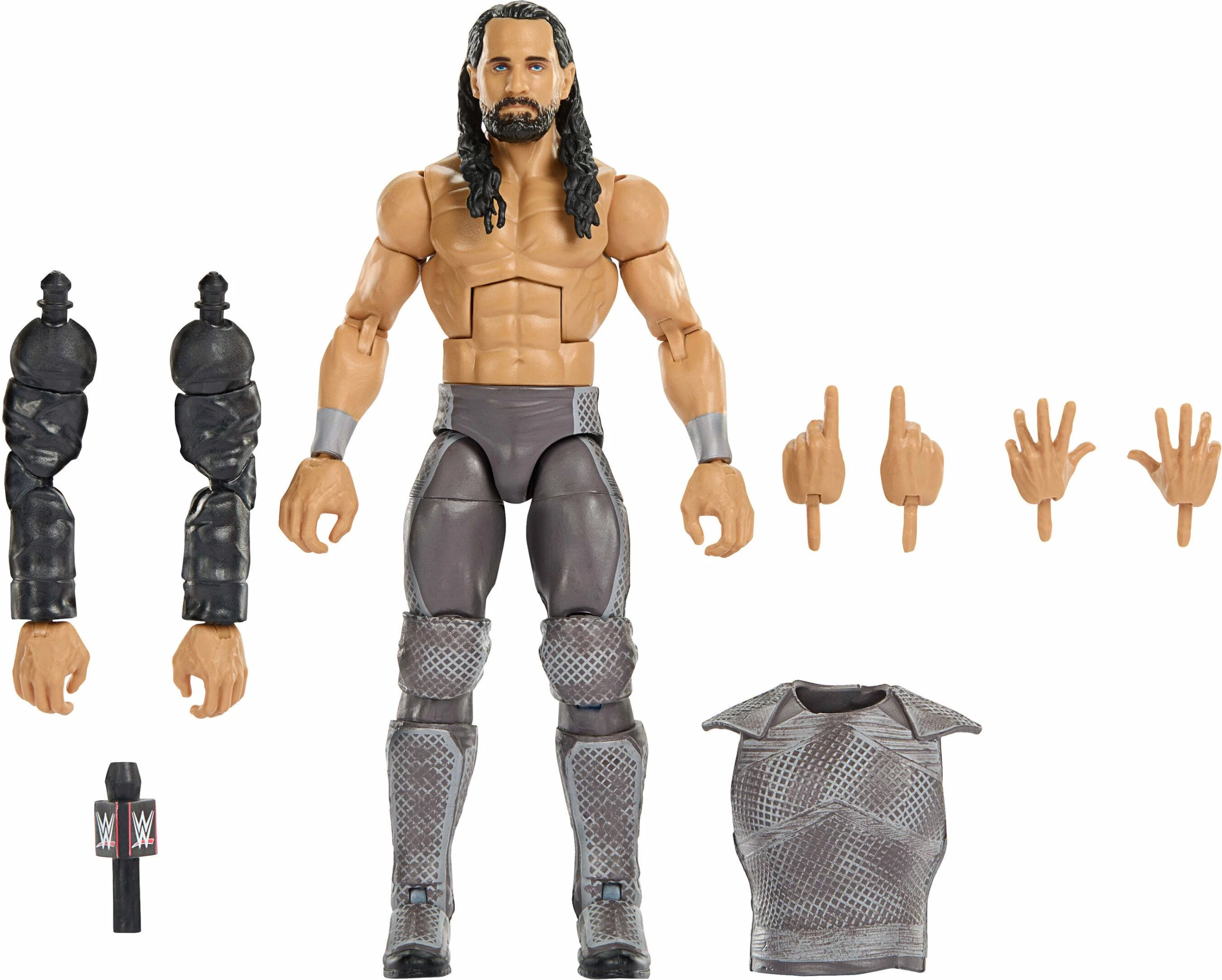 Figurinë aksioni WWE Mattel Seth Rollins JHX75 me aksesorë