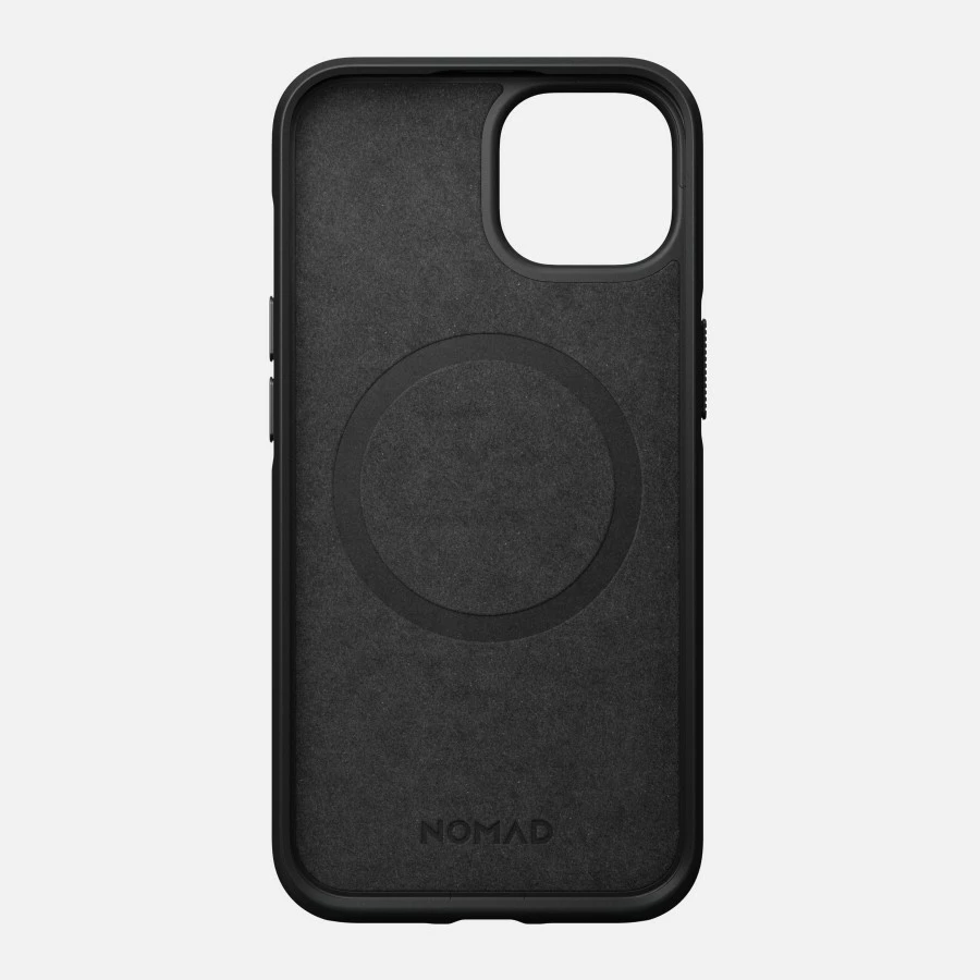 Mbështjellës Nomad Modern Leather Case për iPhone 14, English Tan