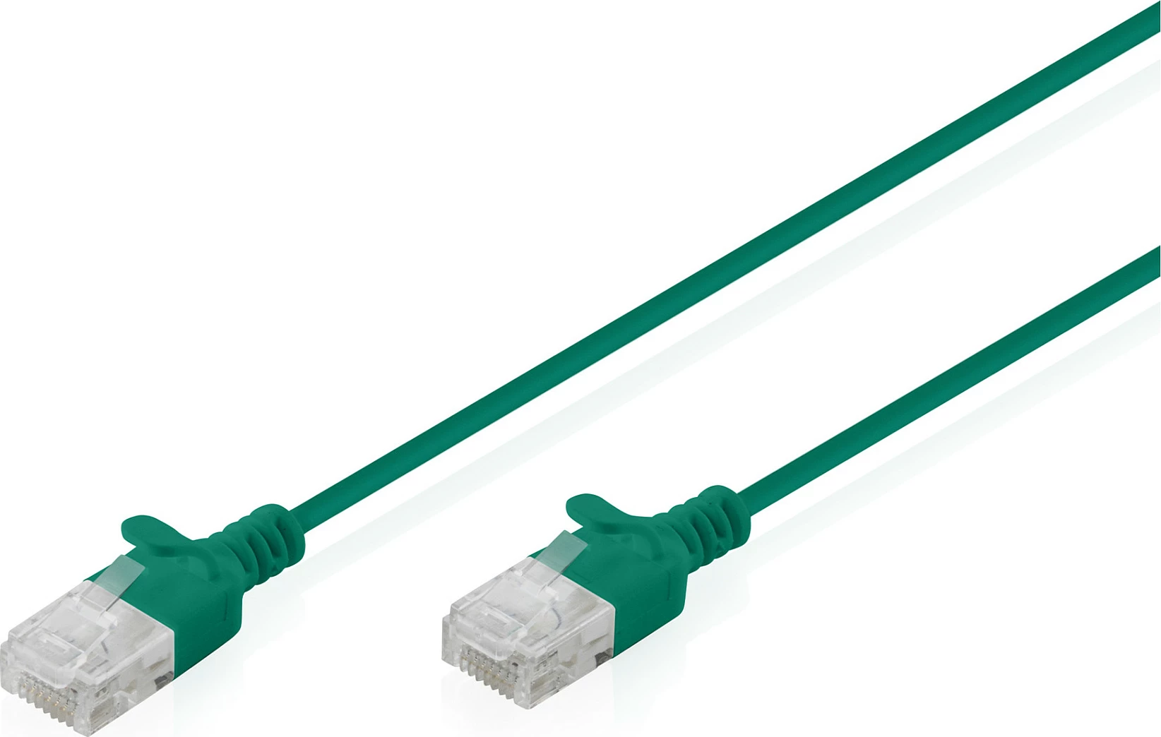 Kabllo rrjeti Digitus CAT6 Slim patch, 2 m, RJ45, e gjelbër