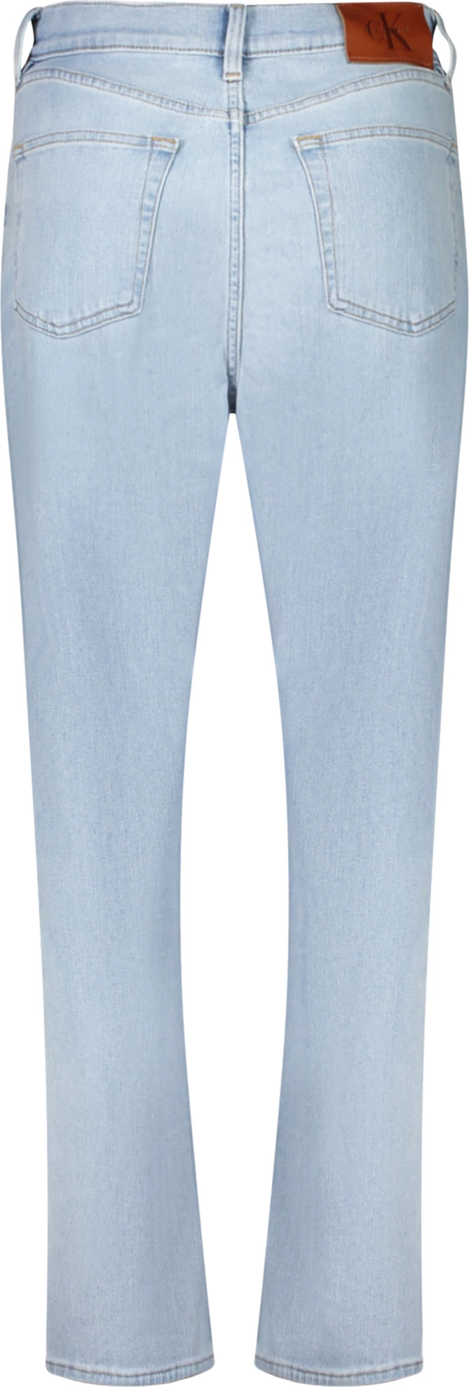 Xhinse për femra Calvin Klein mom jeans, blu e çelët [Madhësia: 25]