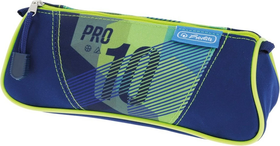 Mbajtëse lapsash herlitz 50038848, poliestër, ngjyrë kaltër/gjelbër, për djem