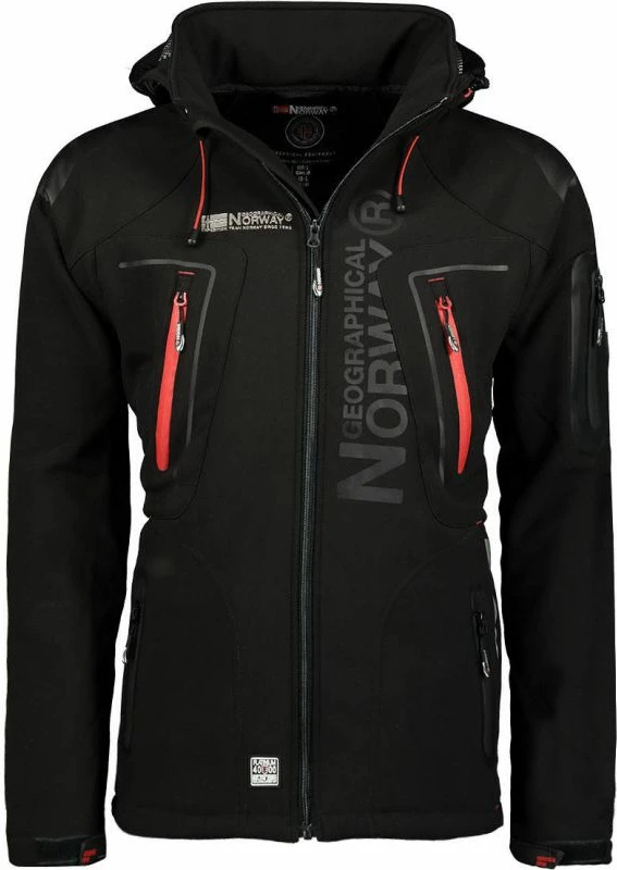 Jakne për meshkuj Geographical Norway, të zeza