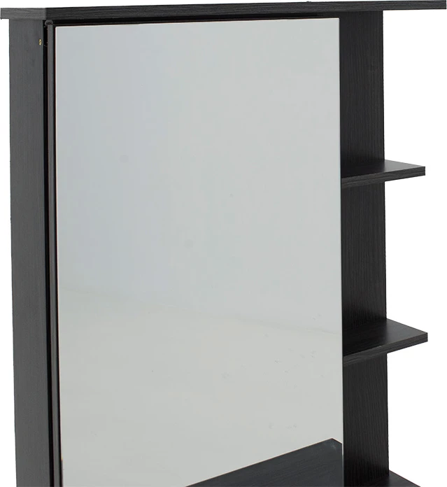 Tavolinë për grim me pasqyrë Zelia, ngjyrë wenge eo, 60x40.5x151cm