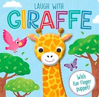 Laugh with giraffe