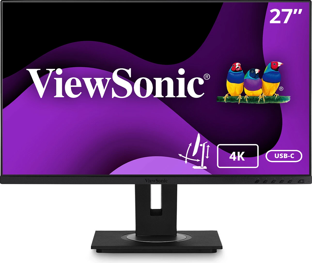 Monitor Viewsonic VG2756-4K, 27", 4K Ultra HD, LED, i zi