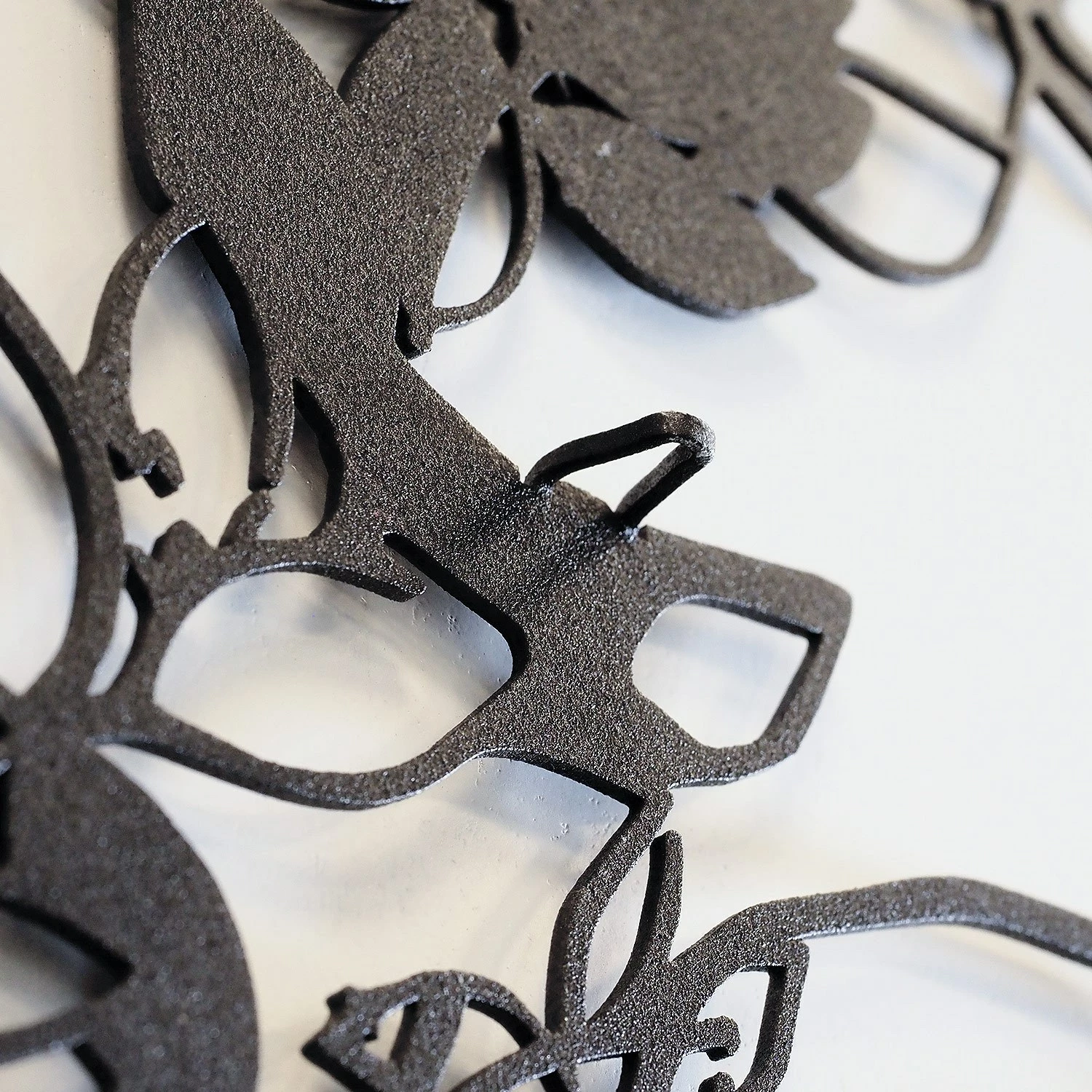 Aksesor dekorativ metalik për mur, Wallity, Coffee Girl Line Art, APT744 L