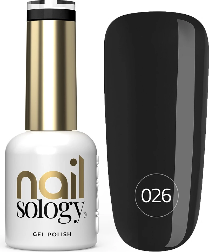Llak për thonj Clavier Nailsology Hybrid 026 Black Cougar për femra 8ml