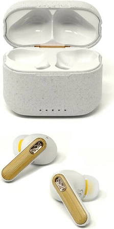 Kufje House of Marley Redemption ANC 2, Bluetooth 5.0, ANC, karikim pa kabllo, IPX5, beige, me kuti karikimi