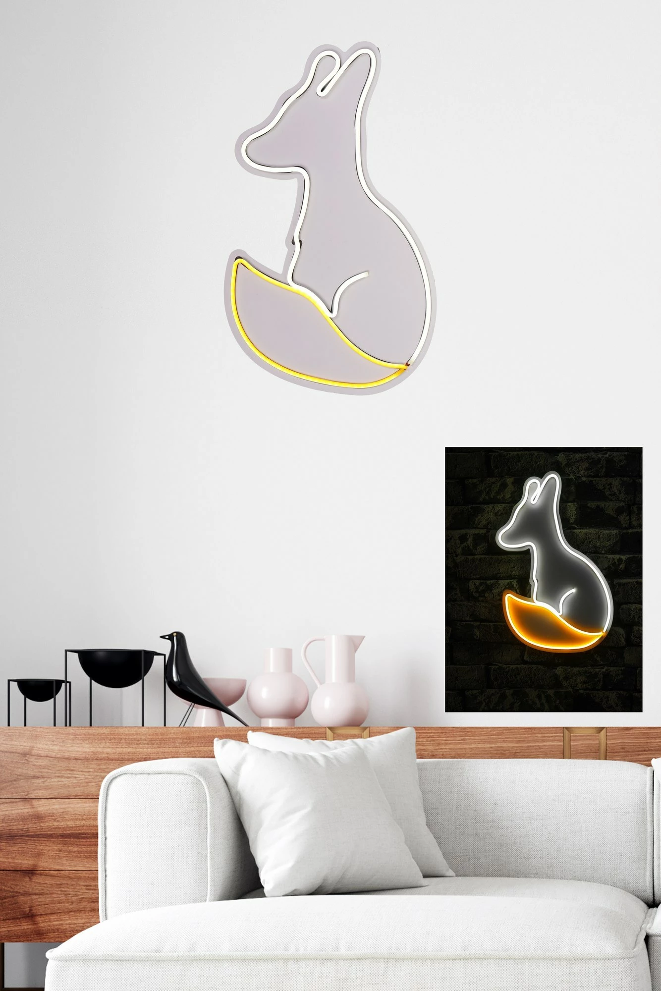 Dritë dekorative LED plastike, formë dhelpre, e bardhë dhe e verdhë