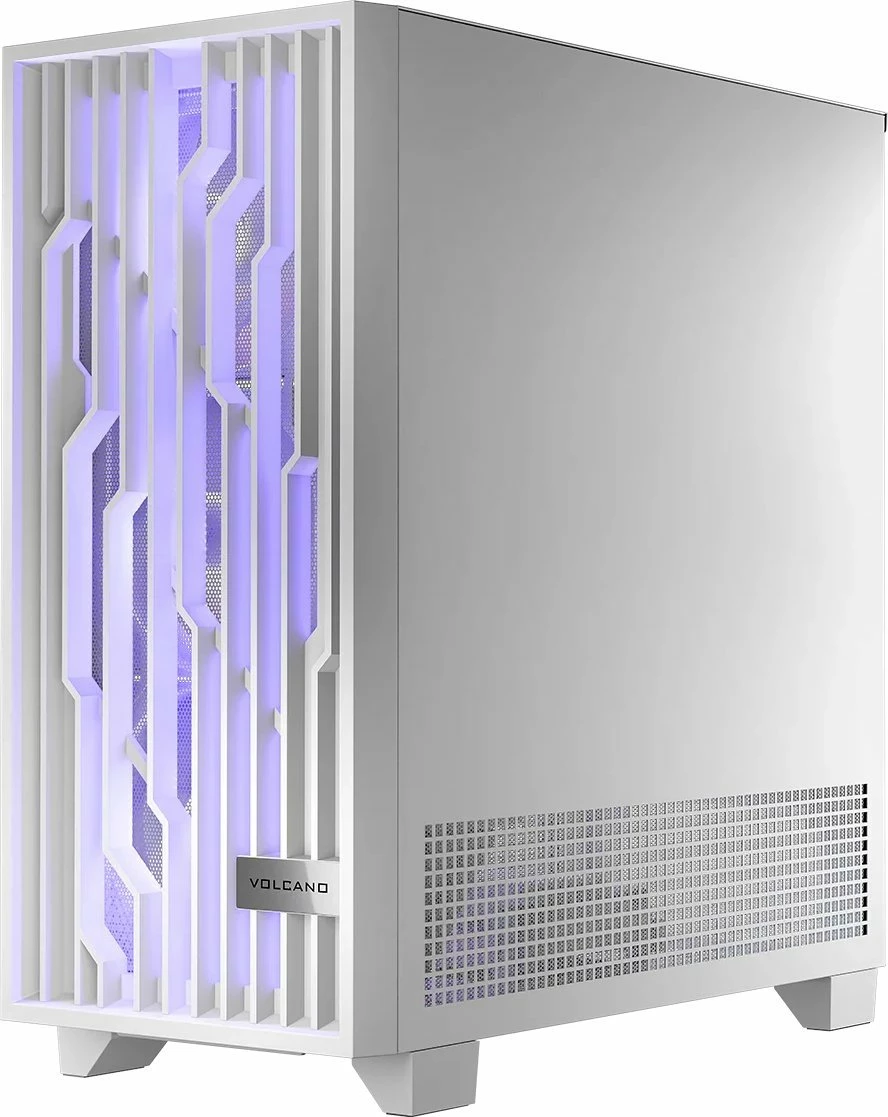 Kasë Modecom Perun Apex ARGB AT-PERUN-4F-ARGB-20-000000-0002 Midi Tower ATX, 4x140mm ARGB, USB-C, e bardhë