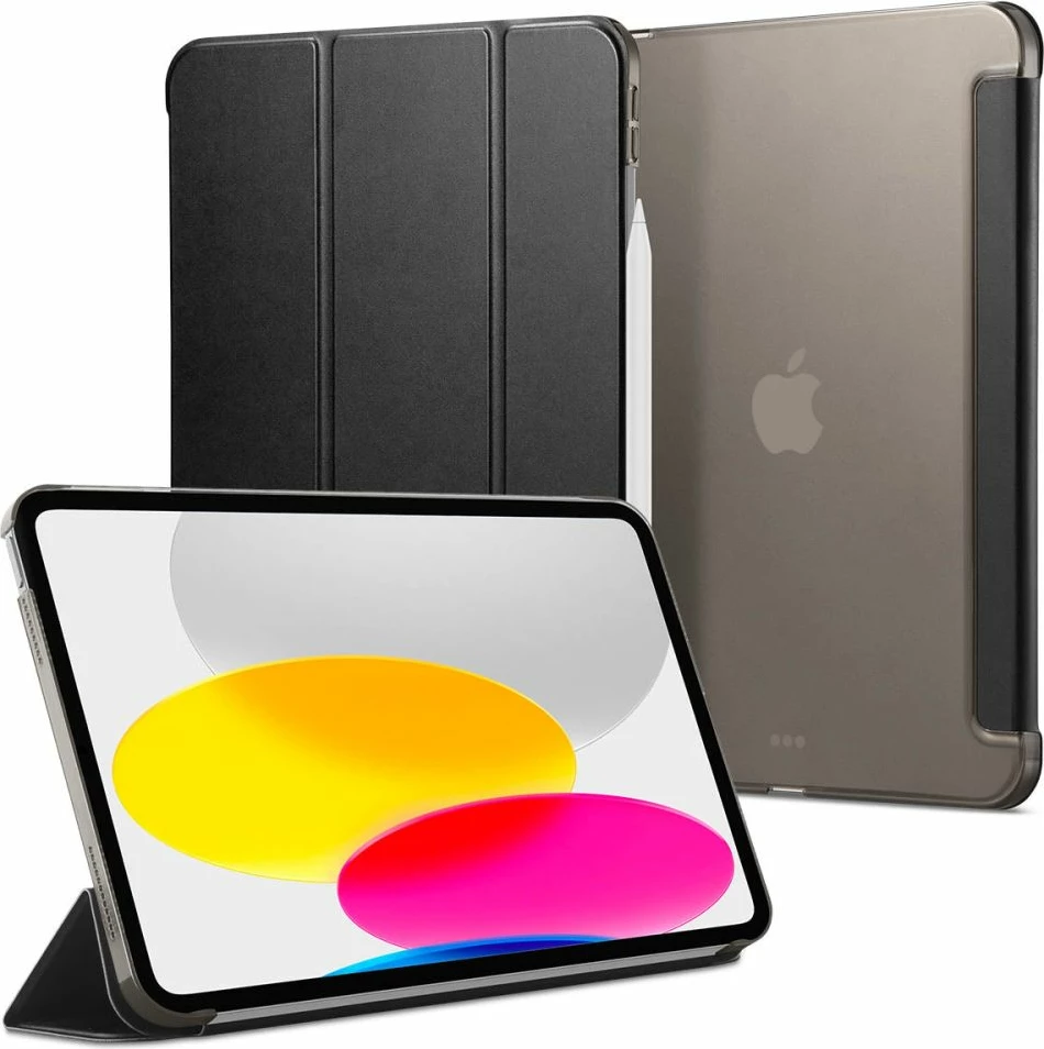Mbështjellës Spigen Smart Fold për iPad 10.9" (2022), i zi