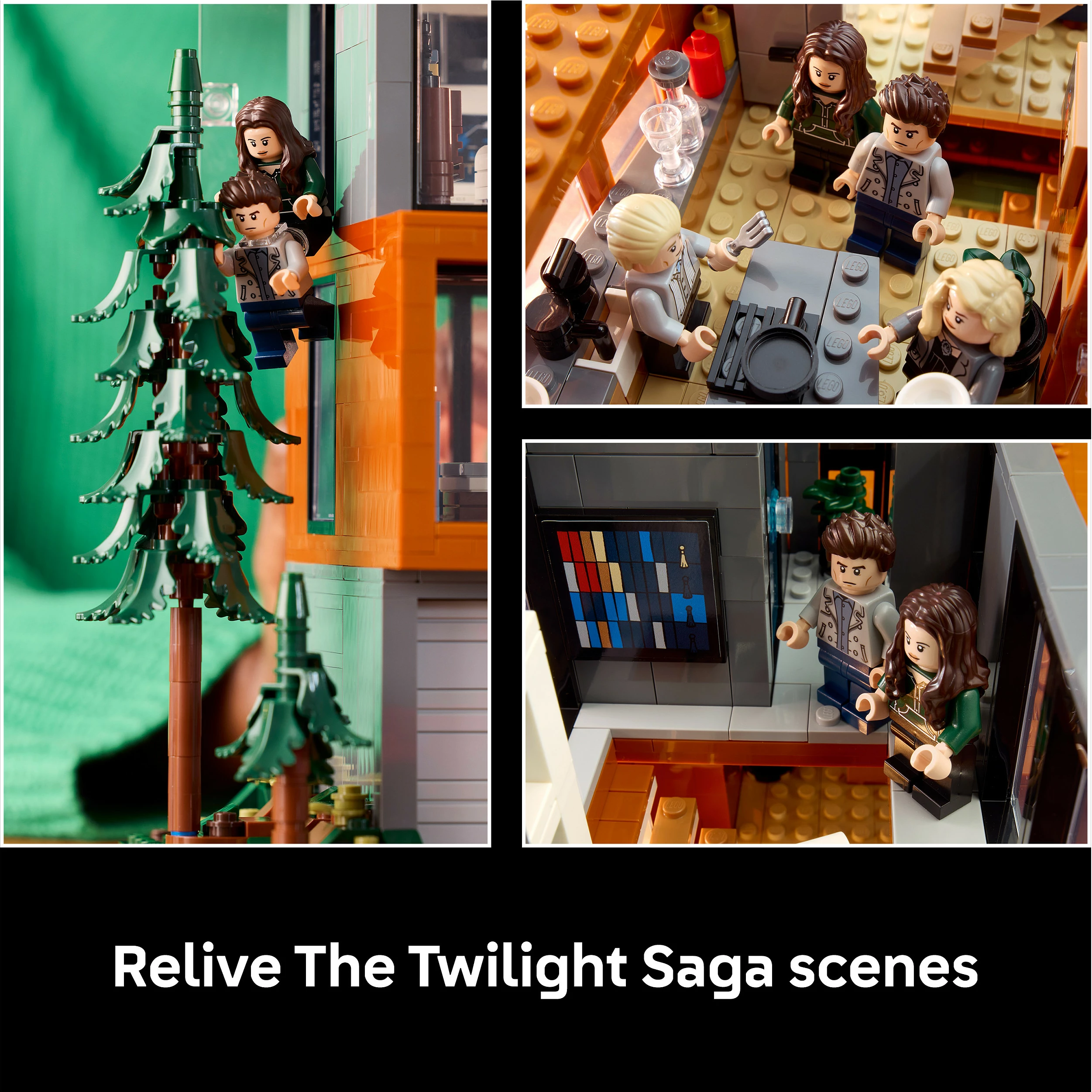 Set ndërtimi LEGO Ideas Twilight The Cullen House 21354, 2001 pjesë, 18+, shumëngjyrësh