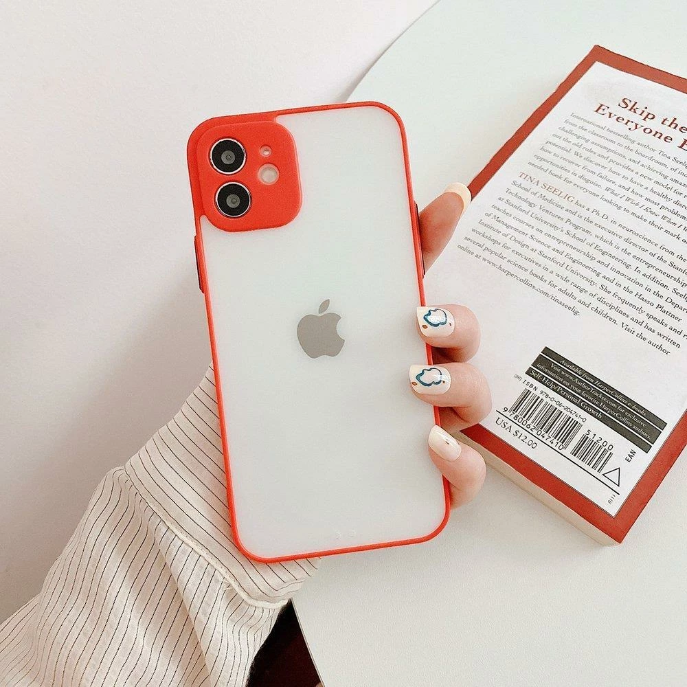 Mbështjellës silikoni Hurtel Milky Case për Samsung Galaxy A72 4G, Kuq