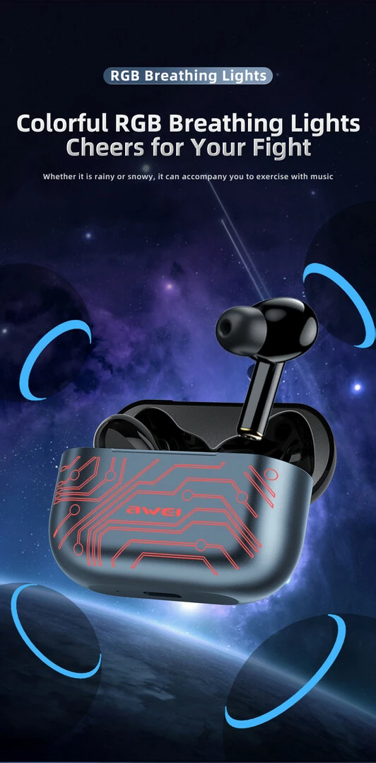 Kufje Me Bluetooth AWEI T29Pro (Portokall)