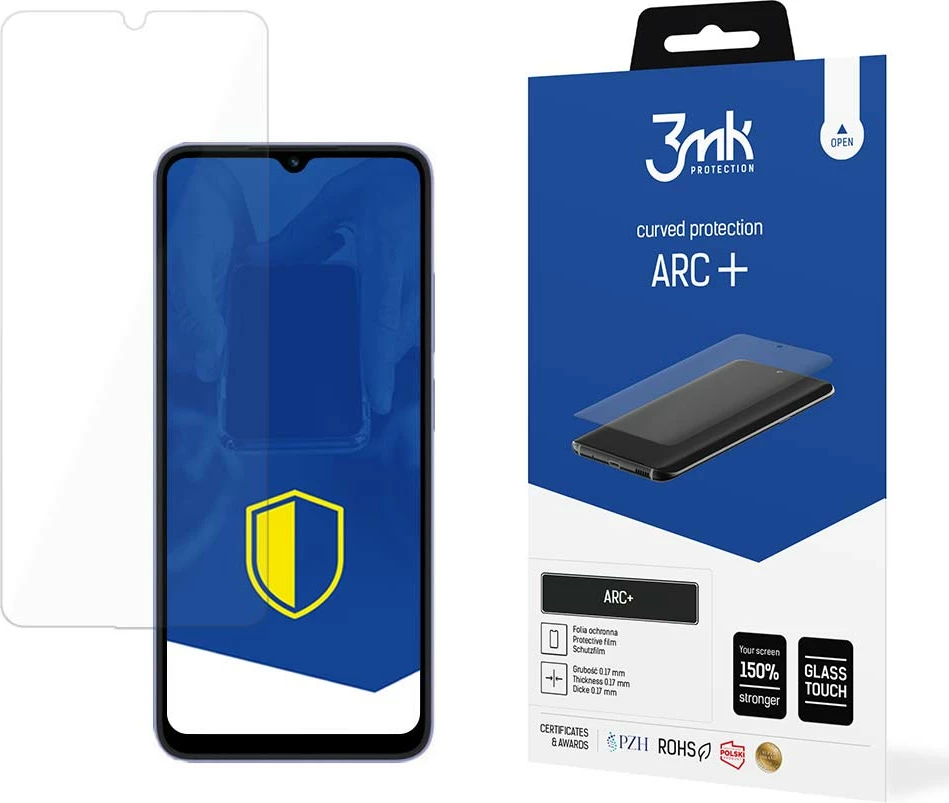 Folje mbrojtëse për ekran, 3mk Protection ARC+, për Xiaomi 13 Lite, Transparent
