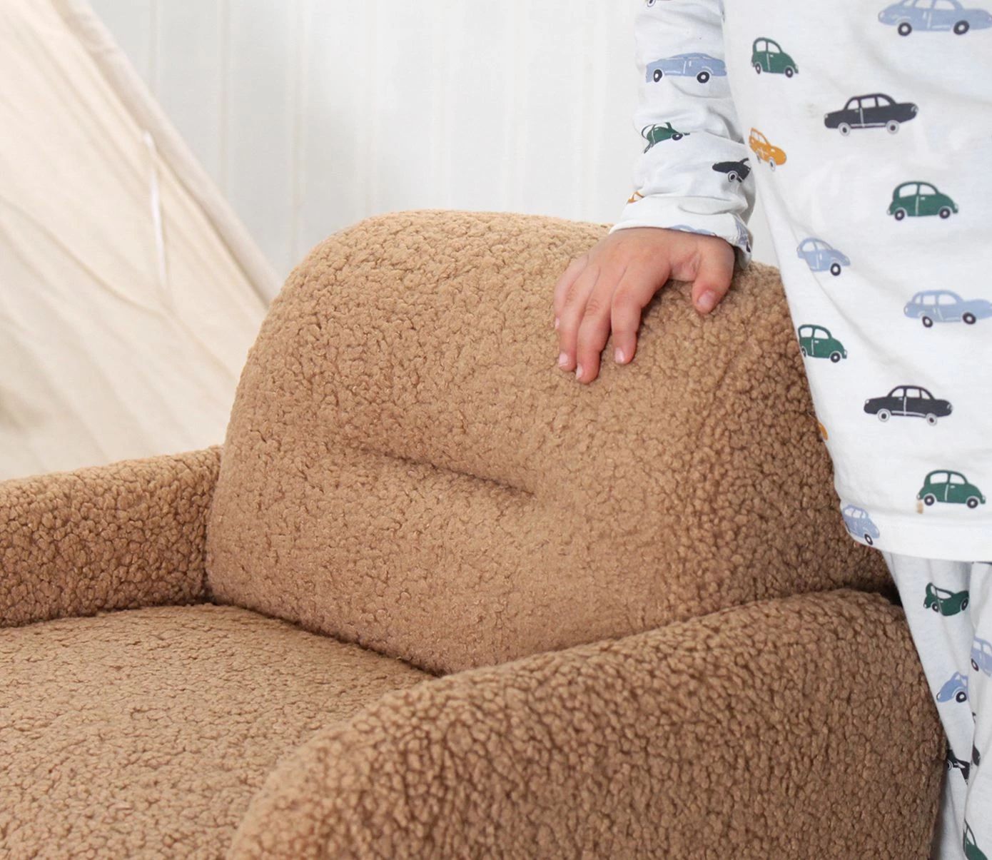 Karrige fëmijësh me krahë, Cobie Teddy, ngjyrë kafe