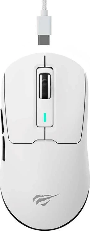 Maus gaming Havit MS969WB, pa tela, bardh e zi