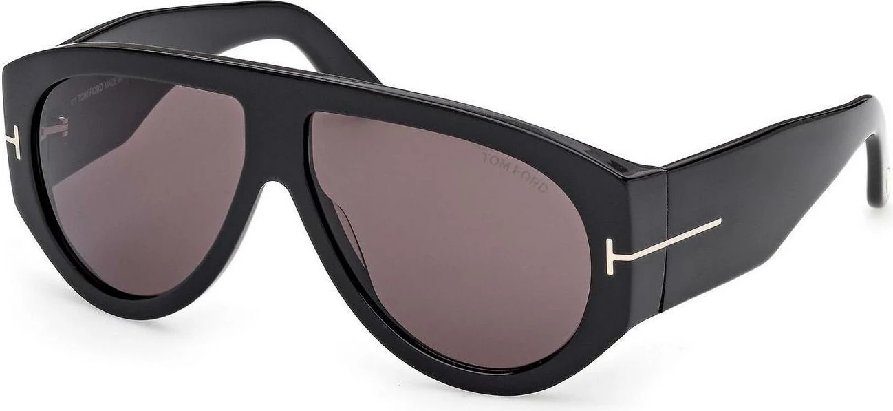 Syze dielli për meshkuj Tom Ford BRONSON FT1044 01A, të zeza