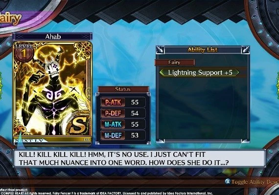 Fairy Fencer F ADF Fairy Set 1: Ahab and Leela DLC EN/JA/ZH Global