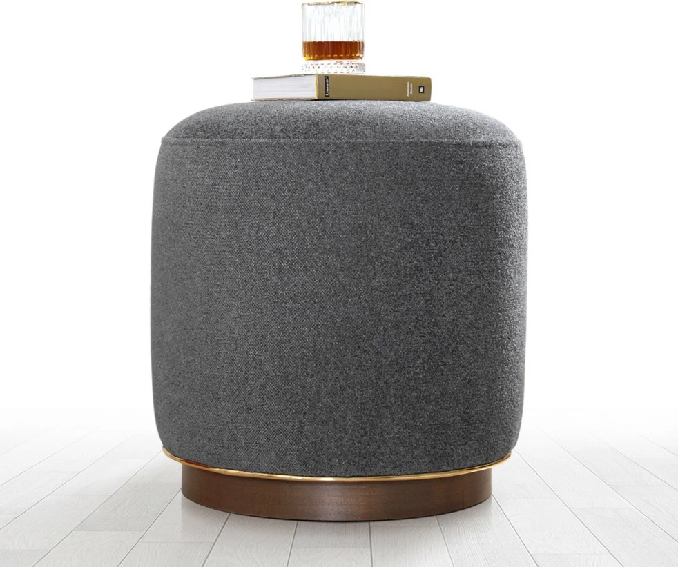 Puf modern, ngjyrë gri, Atelier del Sofa, Zeone