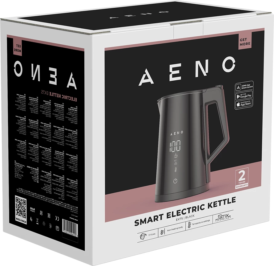 Çajnik elektrik smart AENO EK7S 1.7L 2200W, i zi