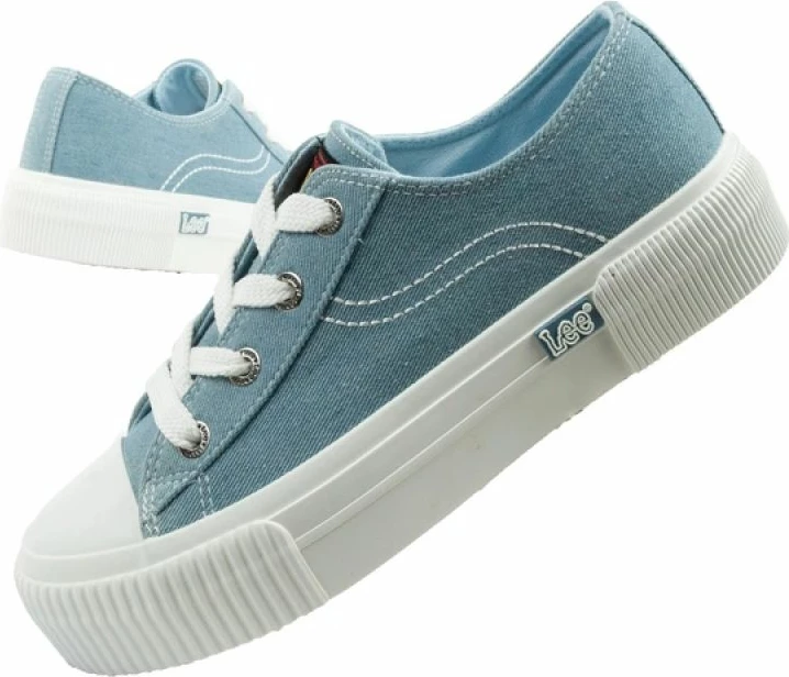 Atlete femra Lee Isla platformë, të kaltra