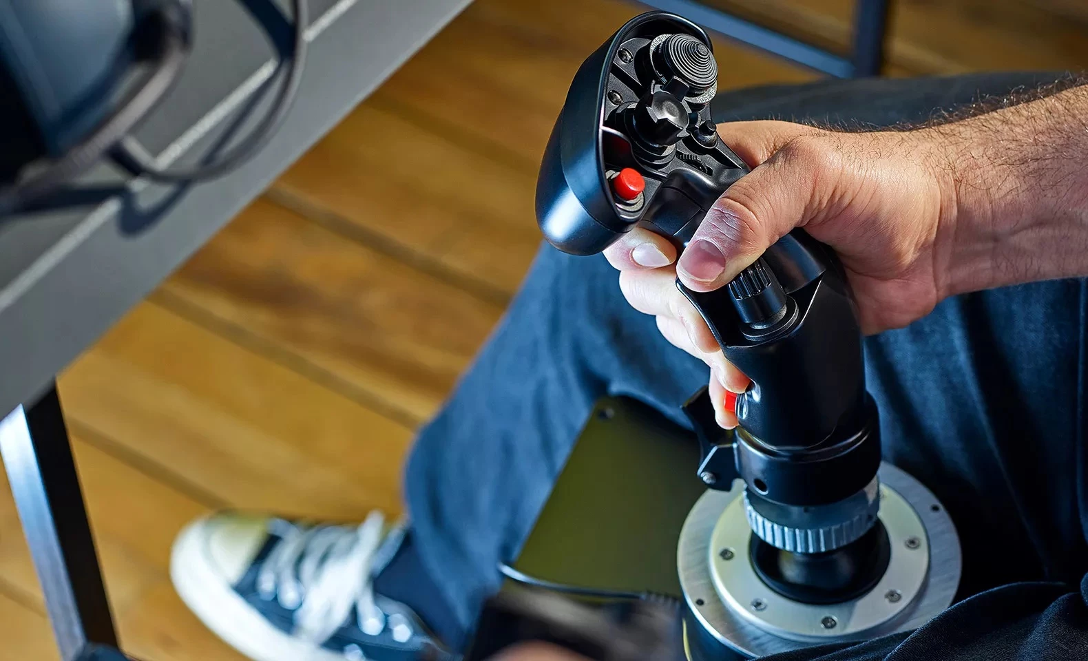 Dorezë joystick HOTAS Thrustmaster F/A-18C Hornet Add-On Grip, 19 butona, e zezë