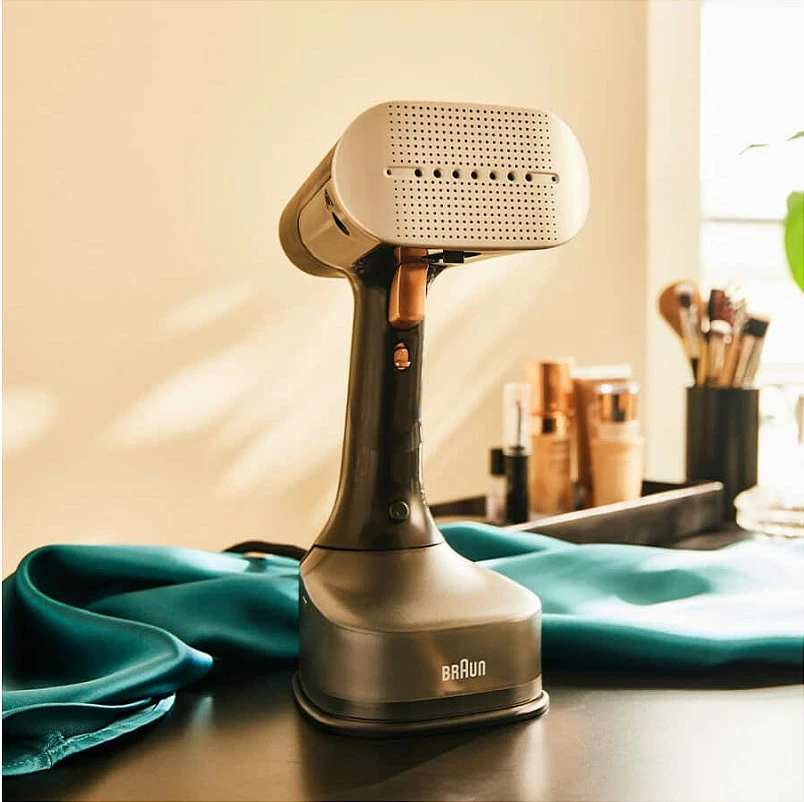 Hekur me avull Braun QuickStyle 7 GS7077BK, rezervuar 0.25L, kabllo 3m, zi/bakër