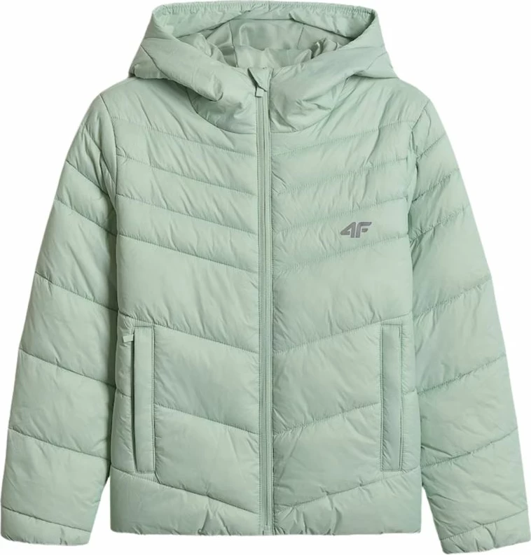 Jakne për vajza 4F F0739 mint [Madhësia: 152 cm]