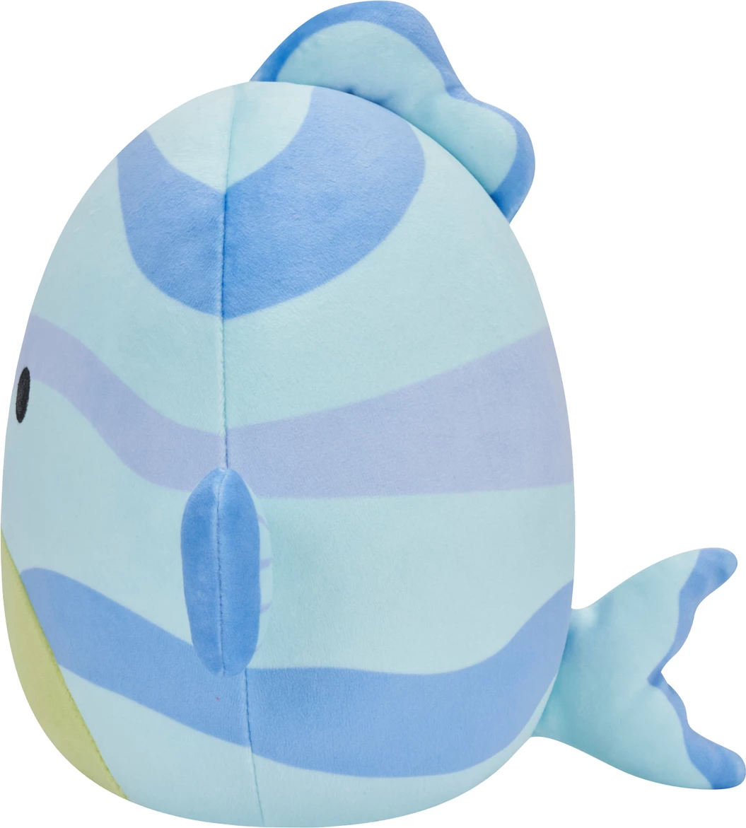Original Squishmallows 7.5' Soft Toy - Leland the Blue Striped Fish