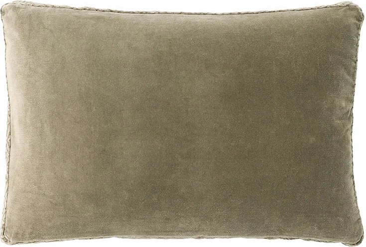Jastëk dekorativ HOMBURG C, pambuk-velur, ngjyrë ari, 40x60cm