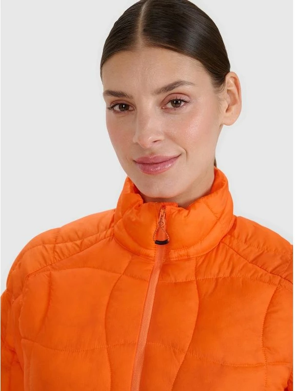 Jakne trekking për femra 4f, gri