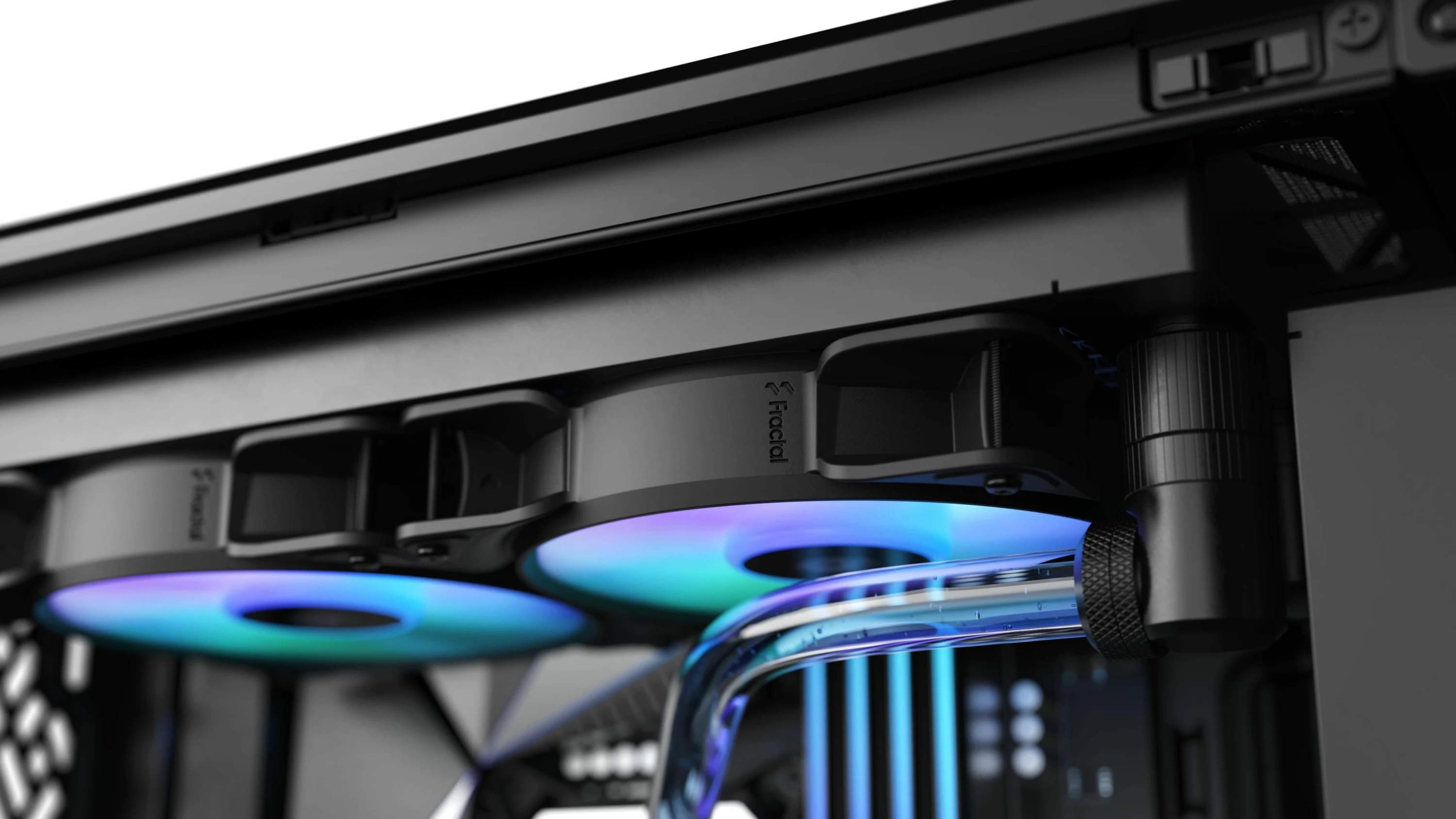 Ventilator kasë Fractal Design Aspect 12 RGB FD-F-AS1-1205, 120mm ARGB, 2000rpm, 3-pin, i zi, 1 copë