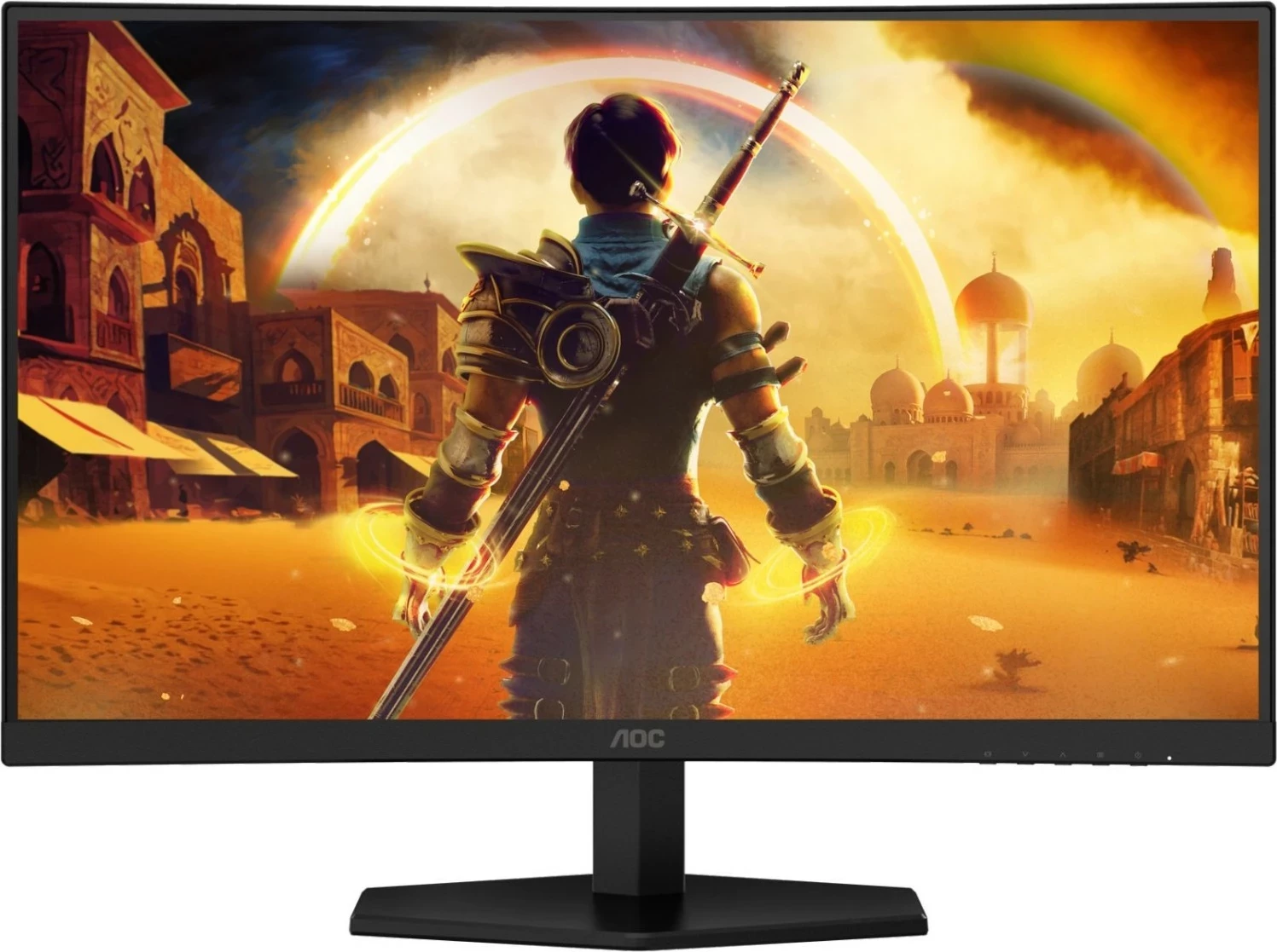 Monitor gaming AOC C27G42FE, 27", Full HD, 180Hz, VA, curved, i zi