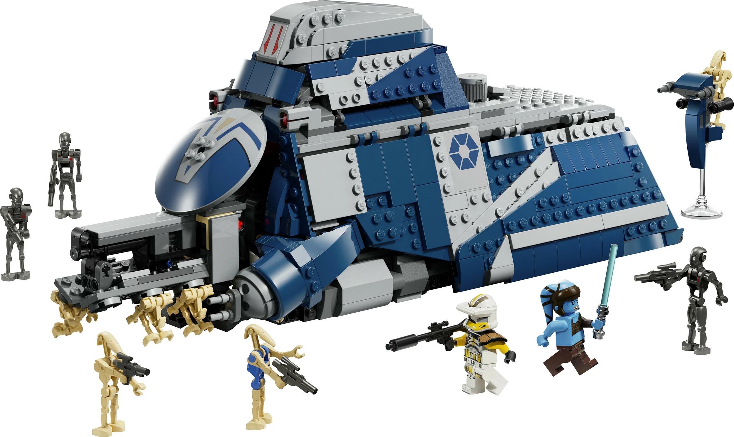 Set LEGO Star Wars Separatist MTT 75435, 976 copë, 12 minifigura, shumëngjyrësh