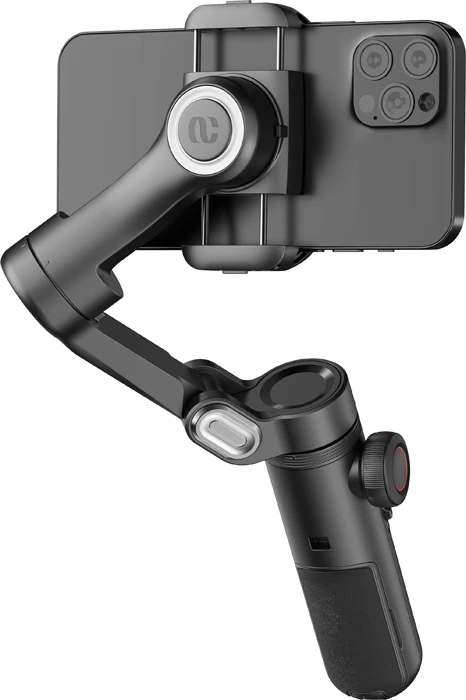 Gimbal AOCHUAN Smart X Pro Standard 3-aksor, bateri 3200 mAh, OLED, karikim wireless, set me tripod, i zi